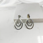 My Fair Lady Simple Silver Earrings (DES-E1592)