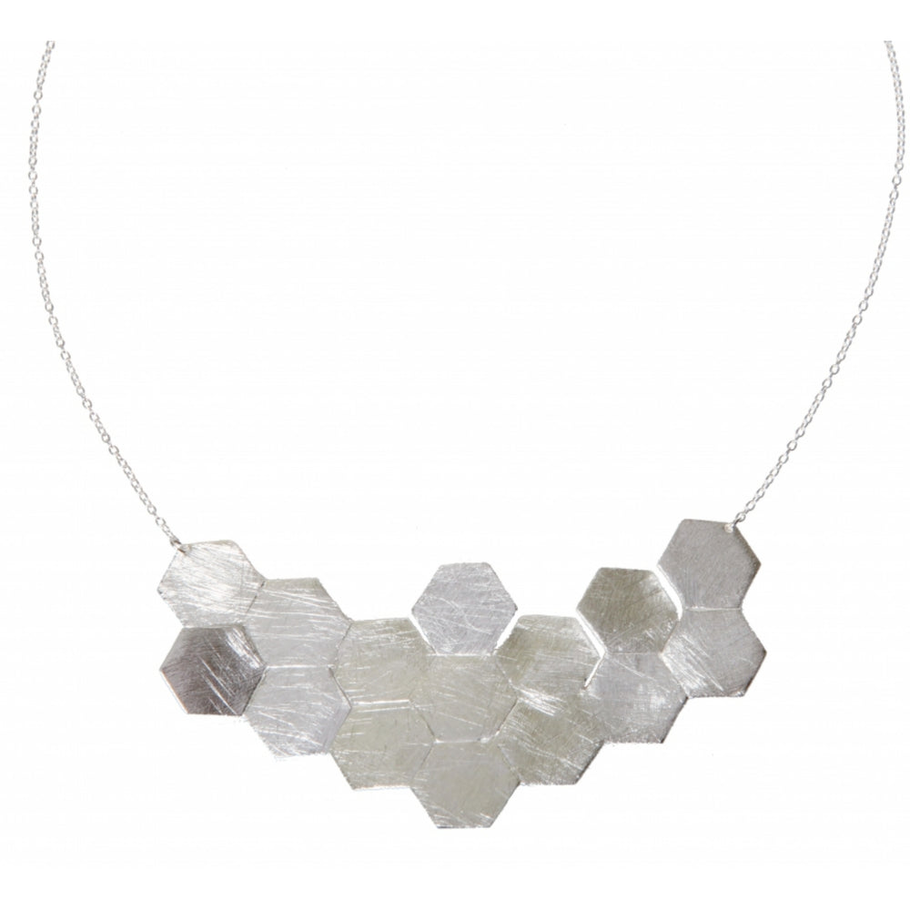 Harmony Stylish Sterling silver necklace (DES1027)