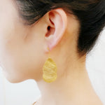 Chin Chin sterling silver gold vermeil earrings (DES1093)