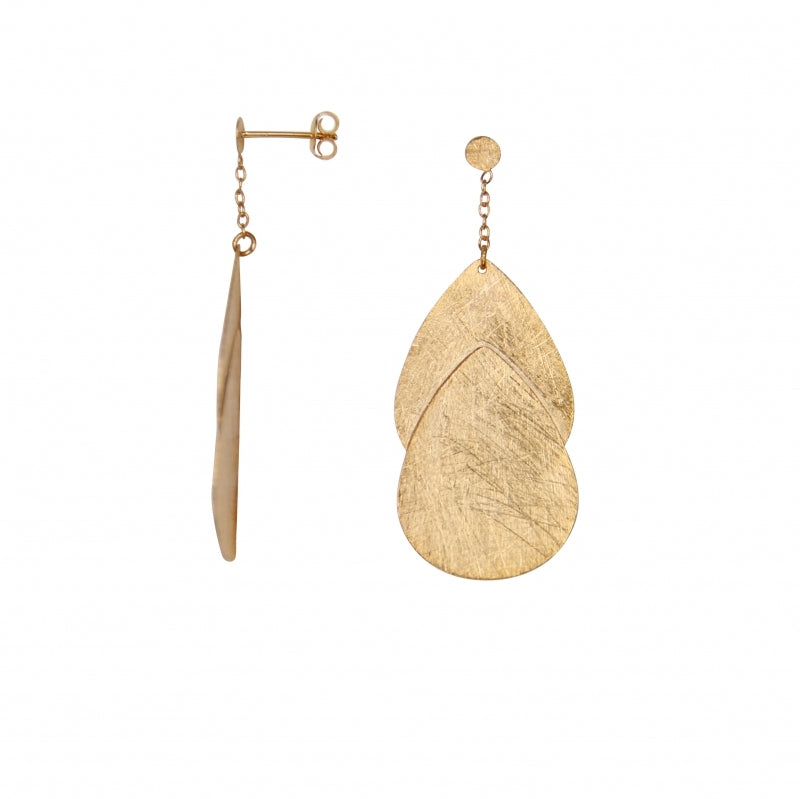 Chin Chin sterling silver gold vermeil earrings (DES1093)