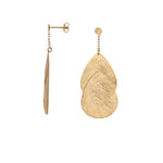 Chin Chin sterling silver gold vermeil earrings (DES1093)