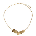 Bon Bons Sterling silver Gold vermeil necklace (DES1246)