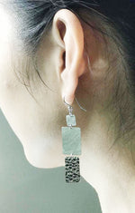 Be Yourself sterling silver stylish earrings (DES1622)