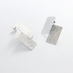 Be yourself sterling silver gold vermeil stylish earrings (DES1637)