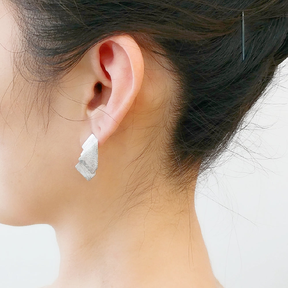 Buddies Sterling silver earrings (DES1672)