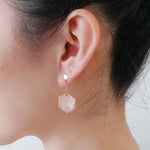 Harmony sterling silver earrings (DES1743)