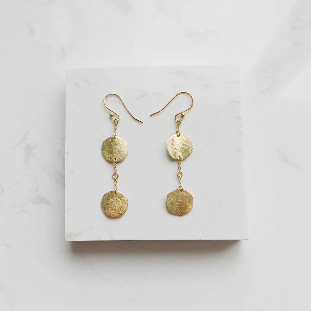 Bon Bons sterling silver gold vermeil earrings (DES1774)