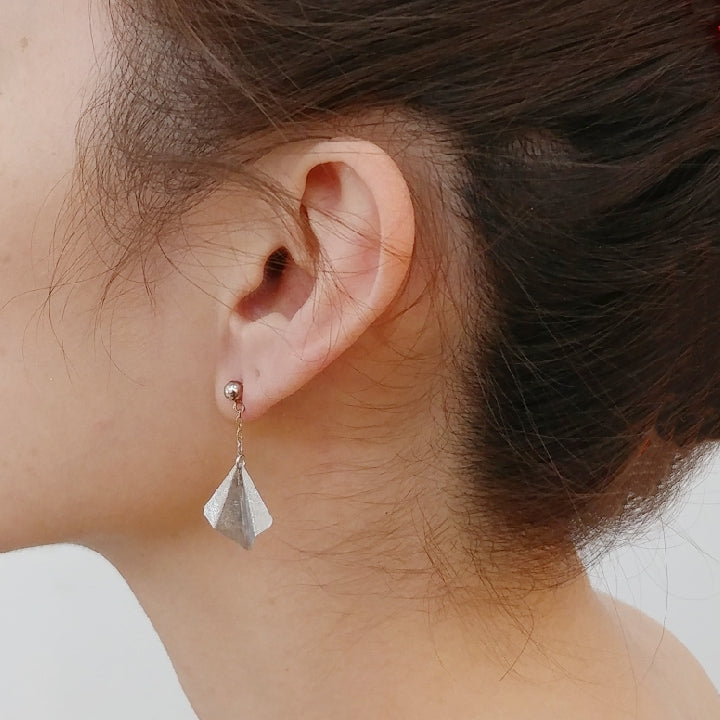 Buddies sterling silver earrings (DES2008)
