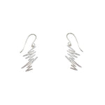 Wisdom sterling silver stylish earrings (DES2146)