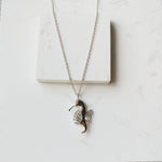 Love Nature Sterling Silver Necklace - Seahorse (DES2207)