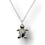 Love Nature Sterling Silver Necklace - Sea Turtle (DES2211)