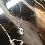 ANNATA Sterling Silver Cameo Necklace (RCRM1196R-B113)